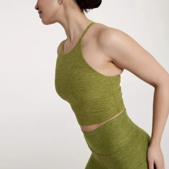 CALIA Women's LustraLux Cross Back Crop Top - Picture 2 of 10